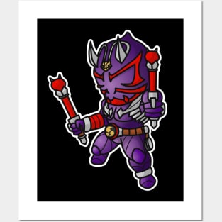 Kamen Rider Hibiki Chibi Style Kawaii Posters and Art